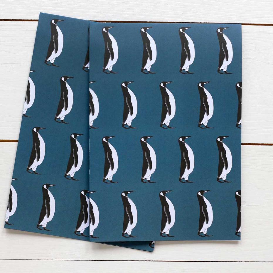 Penguin Gift Wrap Two Sheet Pack